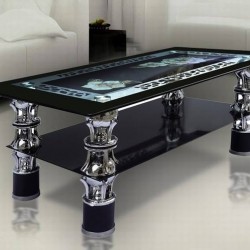 Холна маса MINA - BM, черно - Bogdan Furniture Europe