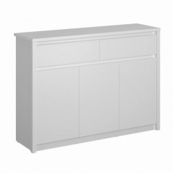 Скрин ERDEN KOM 3D2S - BM, бяло - Bogdan Furniture Europe