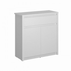 Скрин ERDEN KOM 2D1S - BM, бяло - Bogdan Furniture Europe