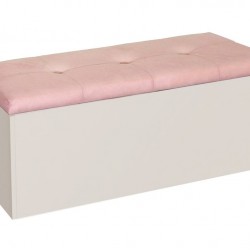 Табуретка - ракла Katy - BM, Кашмир и розов - Bogdan Furniture G