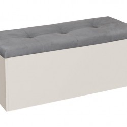 Табуретка - ракла Katy - BM, Кашмир и сив - Bogdan Furniture G