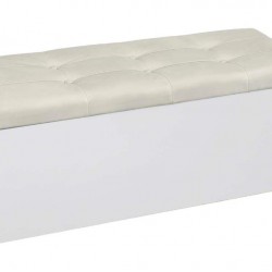 Табуретка - ракла Giga - BM, бял и слонова кост - Bogdan Furniture G