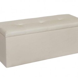 Табуретка - ракла Текстил - BM, бежова - Bogdan Furniture G