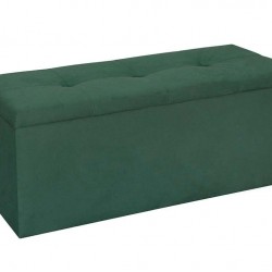 Табуретка - ракла Текстил - BM, зелена - Bogdan Furniture G