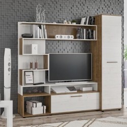 Секция FERRARA - MB, дъб април/бор андерсън - Living