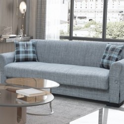 Диван Мебели Богдан модел Felipe-Е20, тройка, тъмно сив - Bogdan Furniture Europe