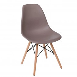 Трапезен стол Art uud, Бежов  - Bogdan Furniture