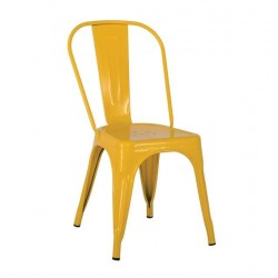 Стол Relix, Цвят жълт - Bogdan Furniture