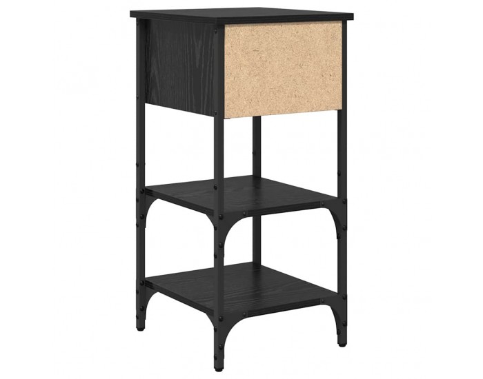 Sonata нощен шкаф с чекмедже 2 pcs, Черния дъб, 33.5 x 36 x 70 см