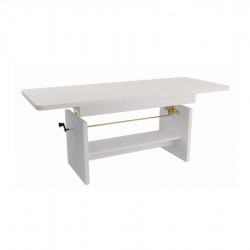 Холна маса JANEK LAWOSTOL, Разтегателна, Алпийско бяло - Bogdan Furniture Europe