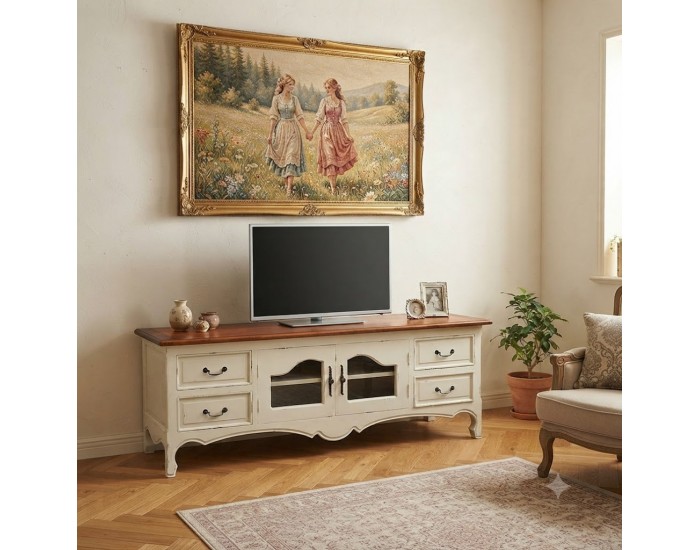 ТВ шкаф EX Home модел Rimini 180 КB, махагон