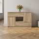 Sonata H Служебен шкаф Сонома дъб 100 x 30 x 65,6 Инженерно дърво