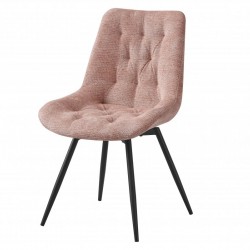 Стол К-353 светло розово/черно - Bogdan Furniture Europe