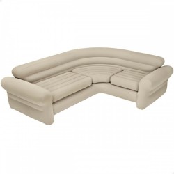 Надуваем ъглов диван Intex  257 x 76 x 203 cm - Grădină