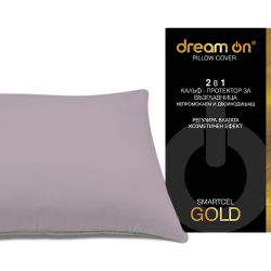 Протектор за възглавница Smartcel Gold Ecru - Protecții