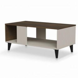 Холна маса RANDOM LAW-1, Кашмир и орех - Bogdan Furniture Europe