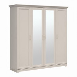 Гардероб ANGA SZF2D2M, Кашмир и дъб маувела - Dulapuri