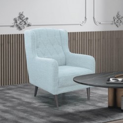 Фотьойл MELISA, Сив меланж  - Mobilier tapițat