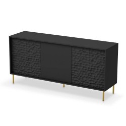 Скрин Мебели Богдан Bullet KM-1-E20, черен цвят - Bogdan Furniture Europe