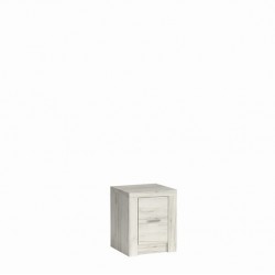Нощно шкафче Indianapolis I-24, бял крафт - Bogdan Furniture Europe