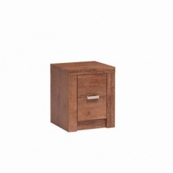 Нощно шкафче Indianapolis I-24, светла пепел - Bogdan Furniture Europe