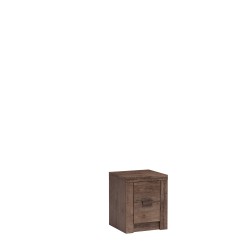 Нощно шкафче Indianapolis I-24, тъмна пепел - Bogdan Furniture Europe