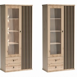 Витрина висока Cali C-2 - Corpuri, vitrine, biblioteci modulare