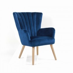 Фотьойл  Мебели Богдан Randy, син - Bogdan Furniture Europe