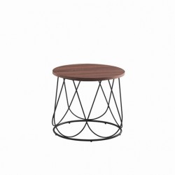 Холна маса Мебели Богдан Amelia, орех и черно - Bogdan Furniture Europe