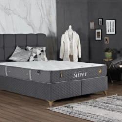 Легло Silver + матрак Ergonomic с размер 160/200 - Bogdan Furniture Europe
