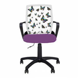 Детски стол Fly Black Butterfly - Scaune pentru copii