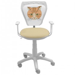 Детски стол Ministyle White Kitten - Scaune pentru copii