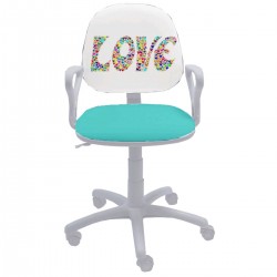 Детски стол Regal White Love - Scaune pentru copii