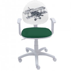 Детски стол Smart White Airplane - Scaune pentru copii