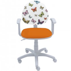 Детски стол Smart White Butterfly - Scaune pentru copii