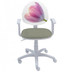 Детски стол Smart White Flower - Scaune pentru copii