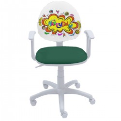Детски стол Smart White Happy Day - Scaune pentru copii