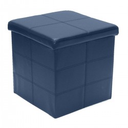 Табуретка Rolly, синя - Mobilier tapițat
