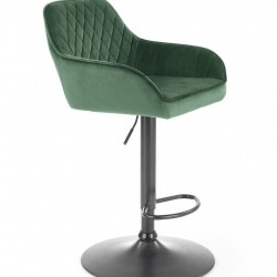 Бар стол BM-H 103, зелен - Scaune de bar