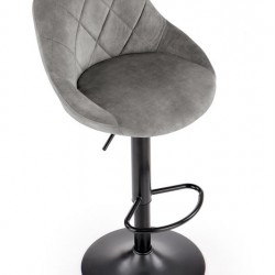 Бар стол BM-H 101, сив - Scaune de bar