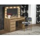 Тоалетка BM-Hollywood XL 1, MDF,  дъб артисан