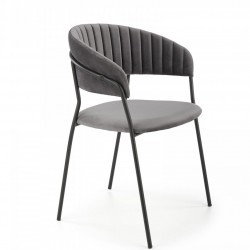 Трапезен стол KH 426, сив - Scaune de dining