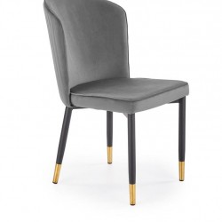 Трапезен стол КH446, сиво - Scaune de dining