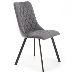 Трапезен стол KH450, сив - Scaune de dining