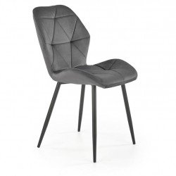 Трапезен стол КH453, сив - Scaune de dining