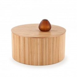 Помощна маса BM-Woody 1, MDF, масивно дърво - Măsuțe de living