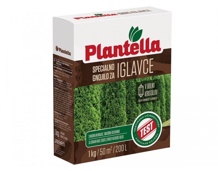 Тор Plantella, специален за иглолистни растения в кристална форма, 1 кг.