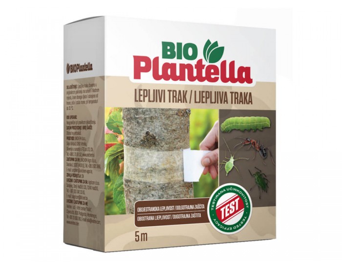 Лента Bio Plantella, двустранно лепяща против вредители, 5m. x 5cm.
