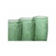Комплект Съдове Home ESPRIT Зелен Кристал С облекчение 370 ml