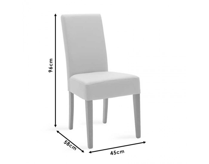 Стол Дита екрю дамаска натурал крака
